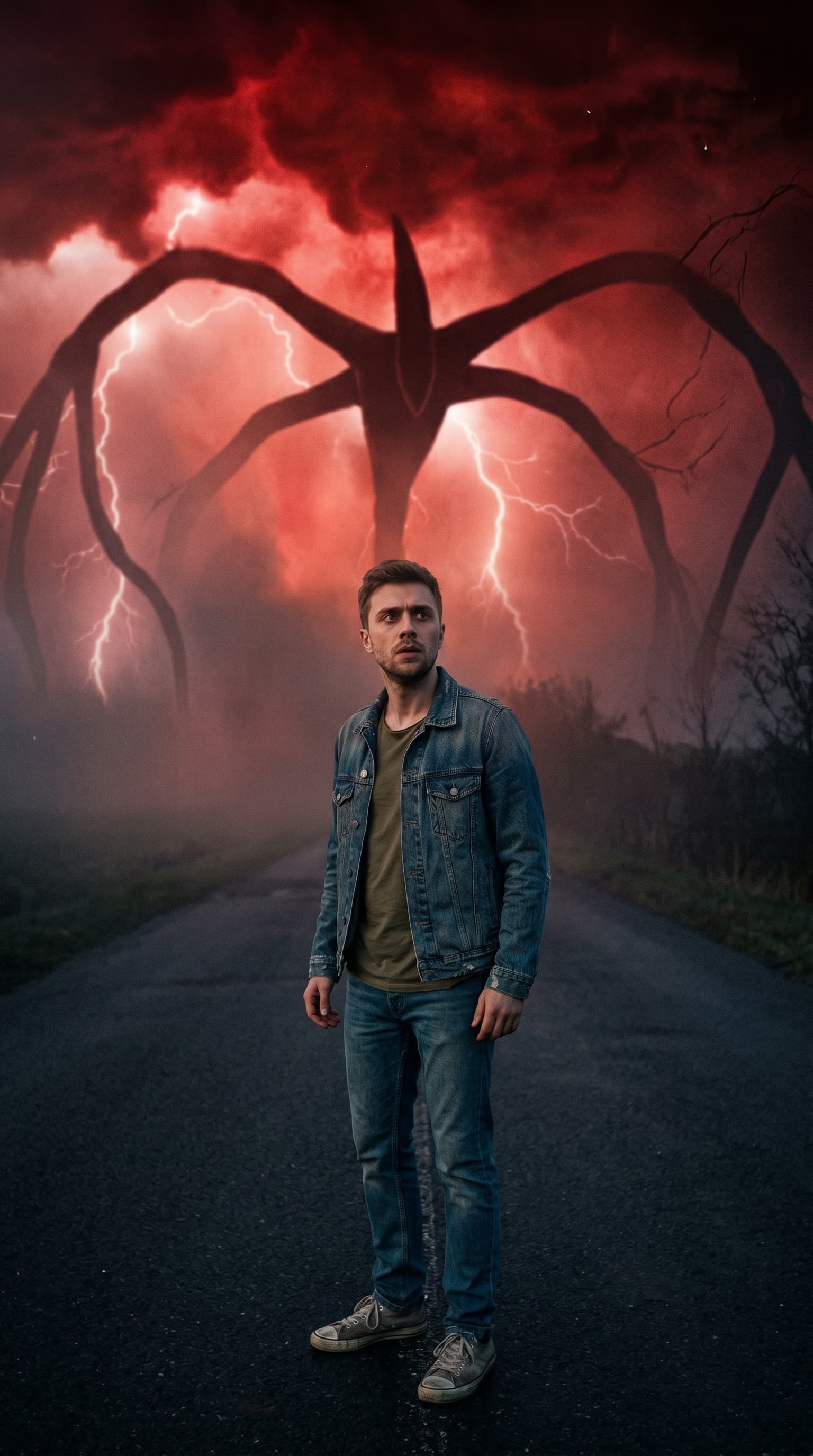 В стиле сериала «Очень странные дела»